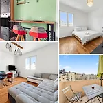 Appart' Convivial & Terrasse Familiale 泰昂维