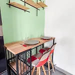 公寓 Appart' Convivial & Terrasse Familiale